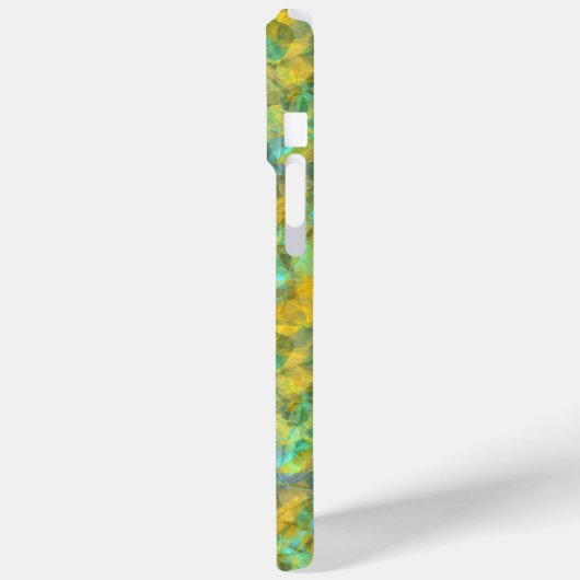 Goud ruw textiel Case-Mate iPhone case (Achterkant / Links)