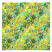 Goud ruw textiel foto afdruk (Voorkant)