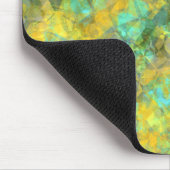 Goud ruw textiel muismat (Hoek)