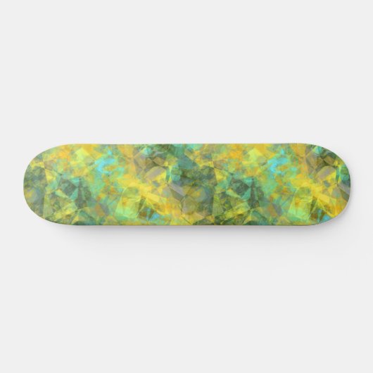Goud ruw textiel skateboard (Horizontaal)