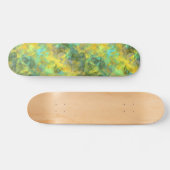 Goud ruw textiel skateboard (Horizontaal)