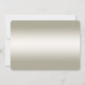 Goud  Save the Date Kaart (Achterkant)