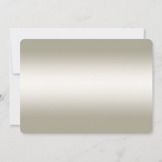 Goud  Save the Date Kaart (Achterkant)