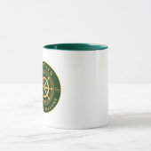 Goud Schip Wiel Mok (Midden)