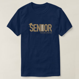 Goud SENIOR met Afstuivingskap T-shirt