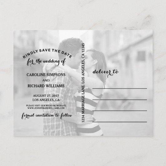 GOUD | SLA HET BRIEFKAART DATUM OP (Achterkant)