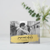 GOUD | SLA HET BRIEFKAART DATUM OP (Staand voorkant)