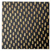 Goud Slagen Verloopontwerp verfgradiënt Tegeltje (Voorkant)