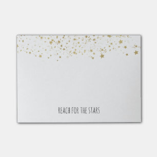 Goud Spitssnaar bereik voor sterren Post-it® Notes