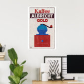 Goud Standaard Koffie - Luciferdoosje Print - Esth (Thuiskantoor)