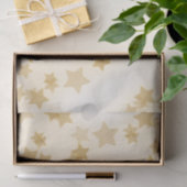 Goud Stars - snijpapier voor ontkoppeling Tissuepapier (Geschenk)