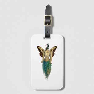 Goud SteamPunk Serie Ontwerp 4 Bagagelabel