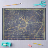 Goud Ster Kaart Serie Ontwerp 15 Tissuepapier (Craft)