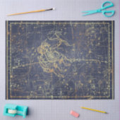 Goud Ster Kaart Serie Ontwerp 16 Tissuepapier (Craft)