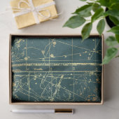 Goud Ster Kaart Serie Ontwerp 1 Tissuepapier (Geschenk)