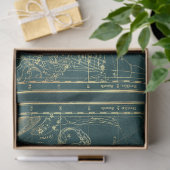 Goud Ster Kaart Serie Ontwerp 24 Tissuepapier (Geschenk)