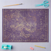 Goud Ster Kaart Serie Ontwerp 3 Tissuepapier (Craft)