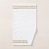 Goud Stip Bad Handdoek (Handdoek)