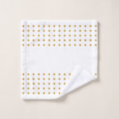 Goud Stip Bad Handdoek (Wasdoekje)