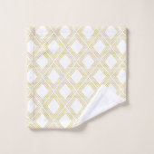 Goud Stip Bad Handdoek (Wasdoekje)