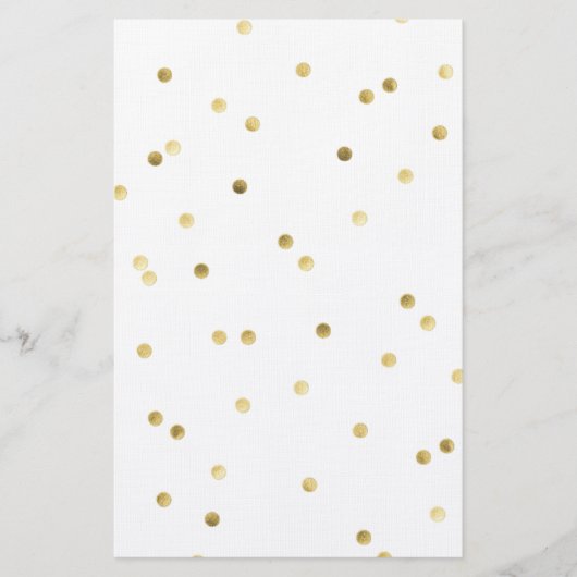 Goud Stip Briefpapier (Voorkant)