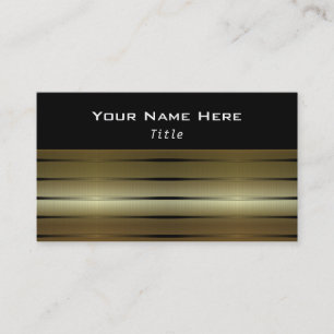 Goud Stripes D3 Tijdelijke Visitekaartjes