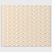Goud Swirl Inpakpapier (Vlak)