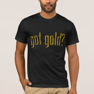 goud t-shirt