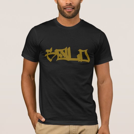 Goud T-shirt (Voorkant)
