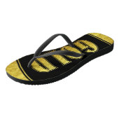 Goud Teenslipper Teenslippers (Schuin)