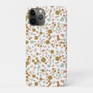 Goud terrazzo Minimale moderne Case-Mate iPhone Case