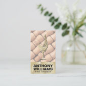 Goud textielglas | Kokkerken Visitekaartje (Staand voorkant)