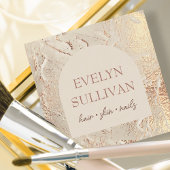 Goud textuur visitekaartje