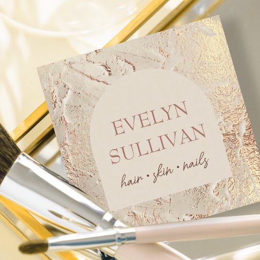 Goud textuur visitekaartje