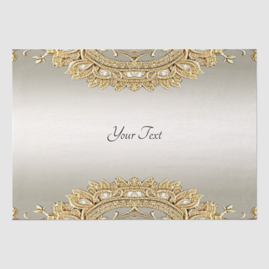 Goud  tissuepapier (Voorkant)