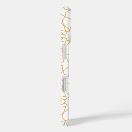 Goud traditioneel aardewerk Case-Mate iPhone case (Achterkant / Rechts)