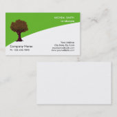 Goud - tuinzorg en landschap visitekaartje (Voorkant / Achterkant)