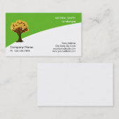 Goud - tuinzorg en landschap visitekaartje (Voorkant / Achterkant)