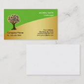 Goud - tuinzorg en landschap visitekaartje (Voorkant / Achterkant)