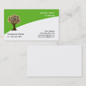 Goud - tuinzorg en landschap visitekaartje (Voorkant / Achterkant)