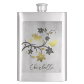 Goud vederijmaatkolf flacon (Voorkant)