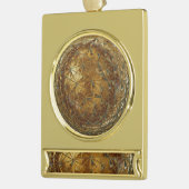 goud verguld banner ornament (Links)