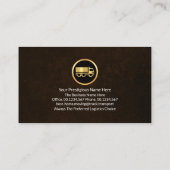 Goud Verhuisdozen Verpakking Visitekaartje (Achterkant)