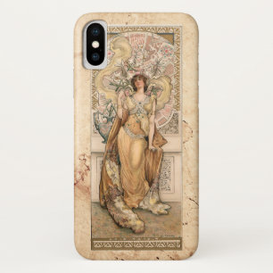 Goud Victoriaans Nouveau Beauty Case-Mate iPhone Case