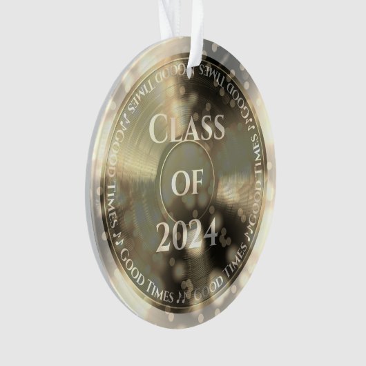 Goud Vinyl Record Klasse van Ornament (voorkant)