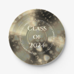Goud Vinyl Record Klasse van Papieren Bordje