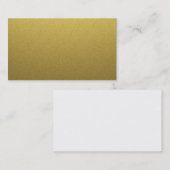 Goud Visitekaartje (Voorkant / Achterkant)