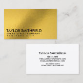 Goud Visitekaartje (Voorkant / Achterkant)