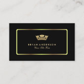 Goud Visitekaartje (Voorkant)