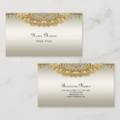 Goud  Visitekaartje (Voorkant / Achterkant)